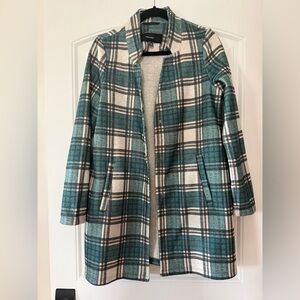 VERO MODA Katrine Buffalo Plaid Brushed Jacket
